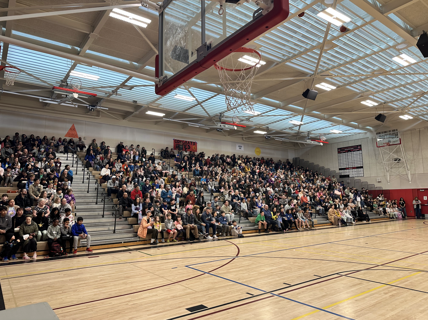 students gearing up to compete